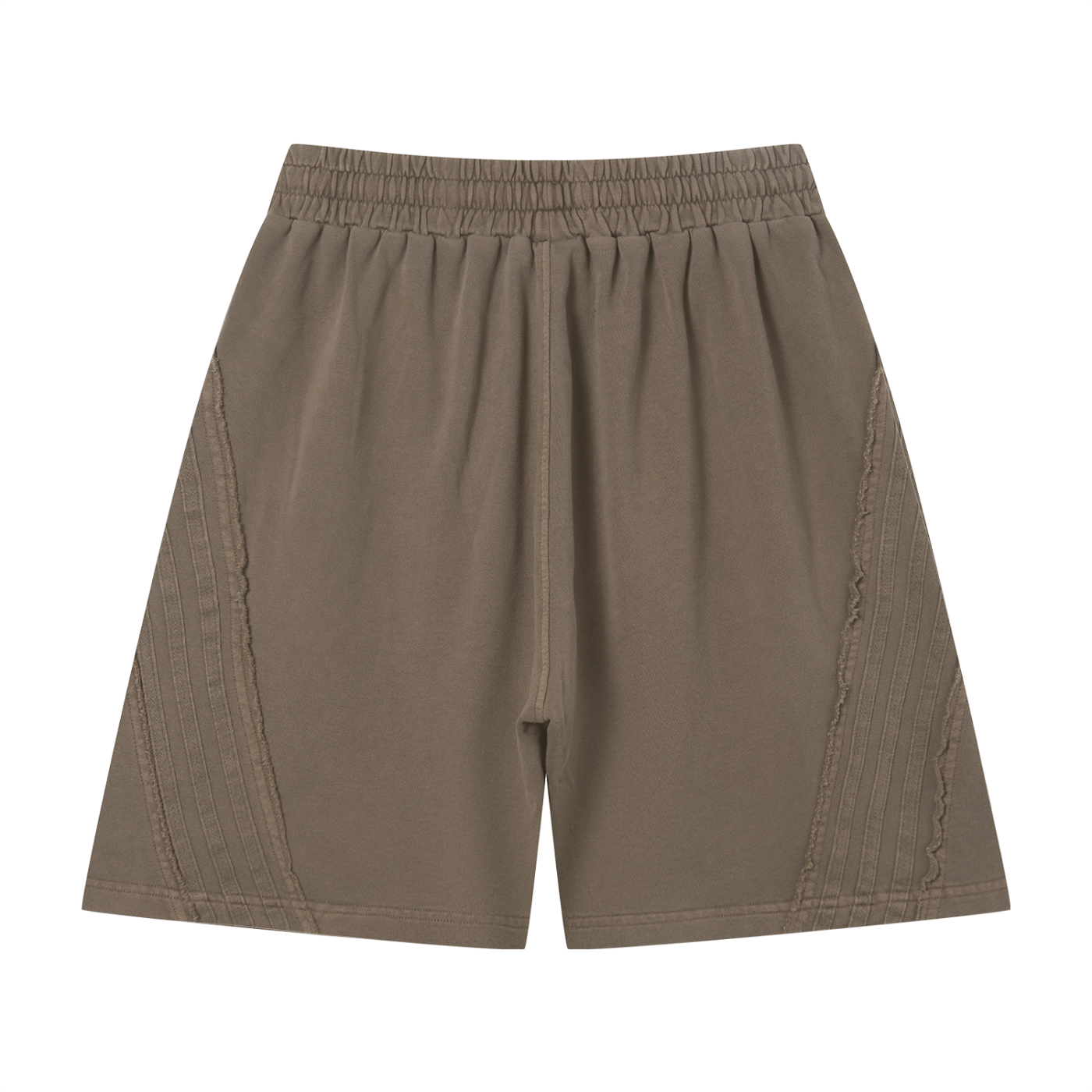Dark Raw Edge Shorts
